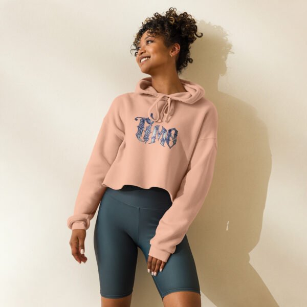 Time Cropped Hoodie - Image 2
